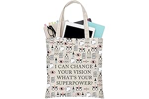 BDPWSS Optometry Tote Bag Optometrist Graduation Gift