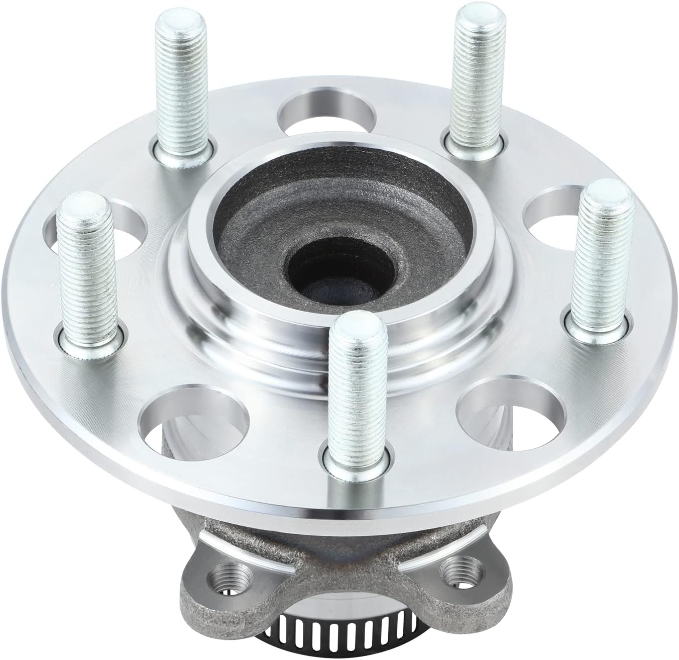 Auto Dynasty Factory Style Rear Wheel Bearing Hub Assembly Compatible with Elantra 2007-2012, Driver or Passenger Side, Bare Steel