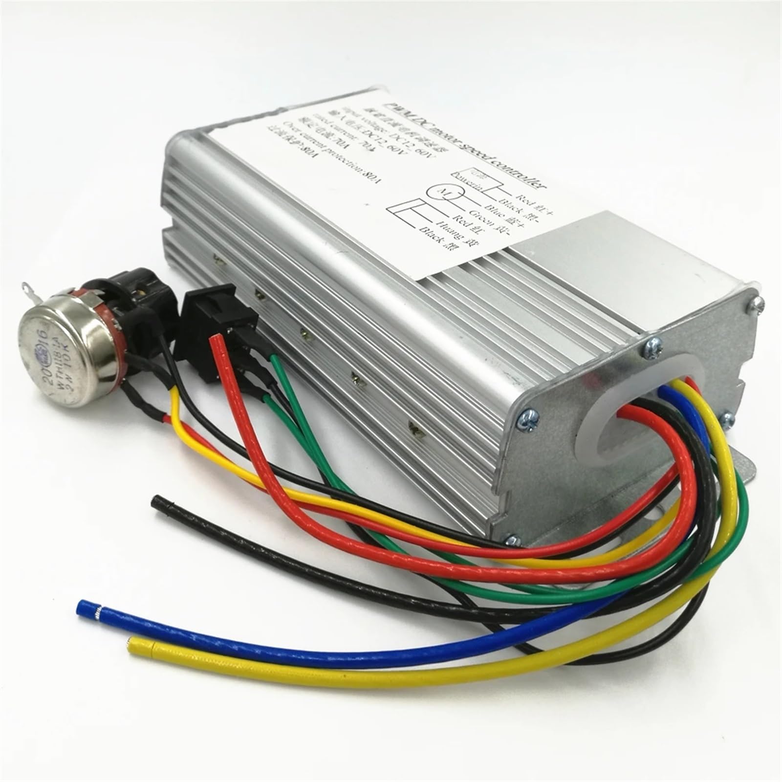 20 unids/Lote Industrial de Alta Potencia PWM DC Controlador de Velocidad del Motor 12V 24V 36V 48V 4000W DC regulador de Velocidad del Motor