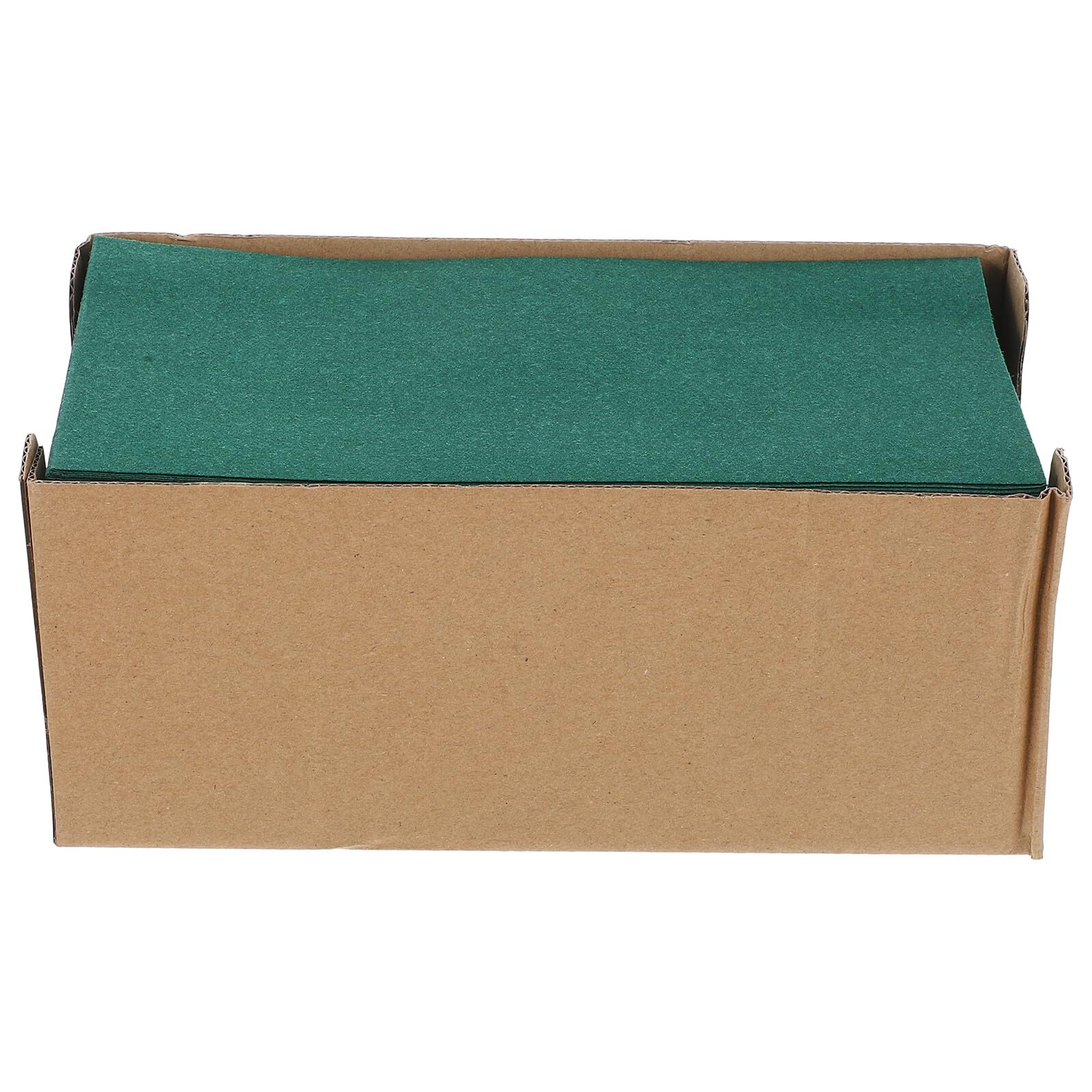 Servilletas Desechables Verdes para Mesa Caja Dispensadora Papel y Absorbente Tamaño Estándar Ideales para Bodas Banquetes y Fiestas Servilletas de Papel Decorativas