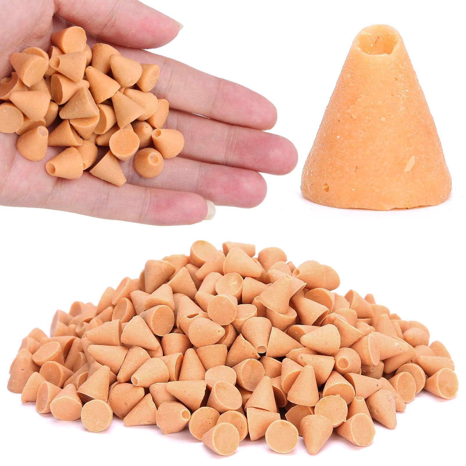 Material Abrasivo de Pulido para Joyería, Medios para Máquina de Vibración de Vaso de Piedra de Roca