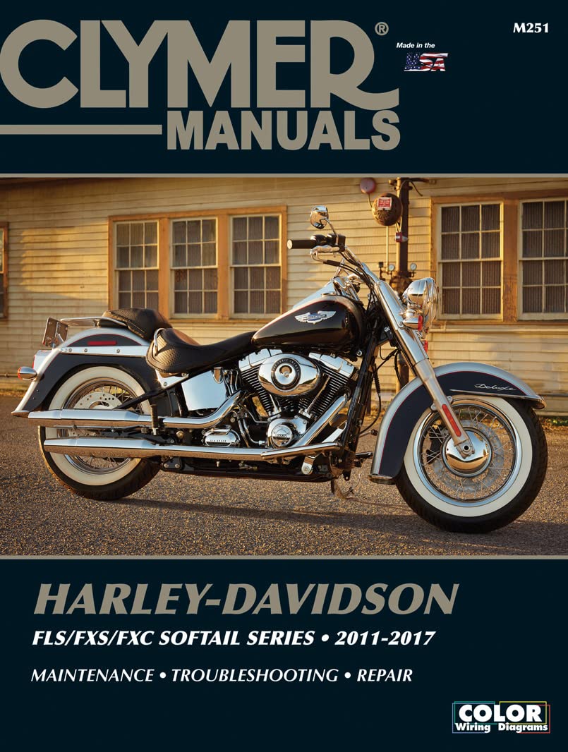 Harley Davidson Fls Fxs Fxc Softail Series 2011 2017 Maintenance