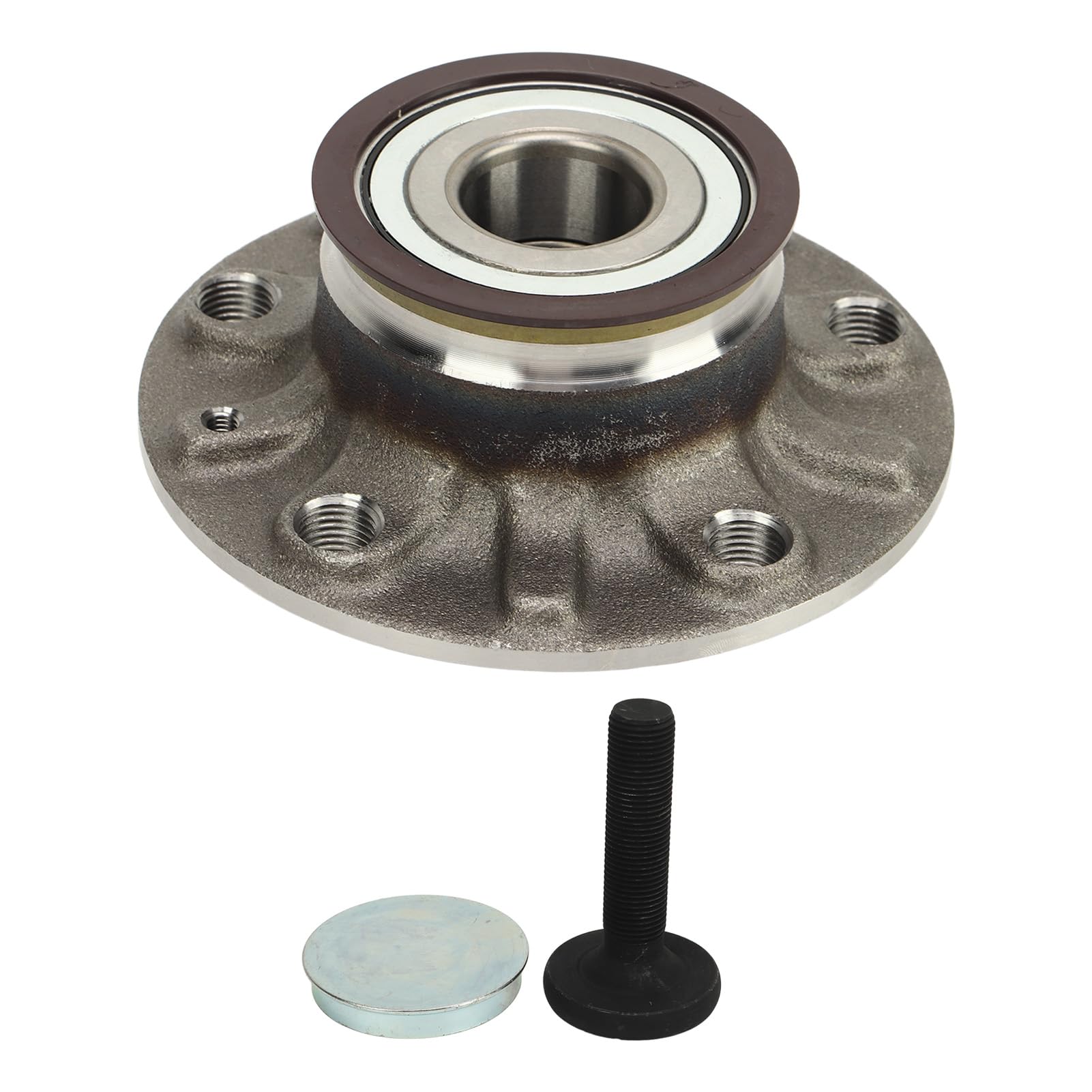 Cocoarm Łożysko Piasty Koła Tylnego Metalowy zespół łożyska Koła 30 Mm Średnica Wewnętrzna 136 Mm Kołnierz 5 Otworów z Magnetycznym Pierścieniem Czujnika dla A3 ALTEA XL TOLEDO III
