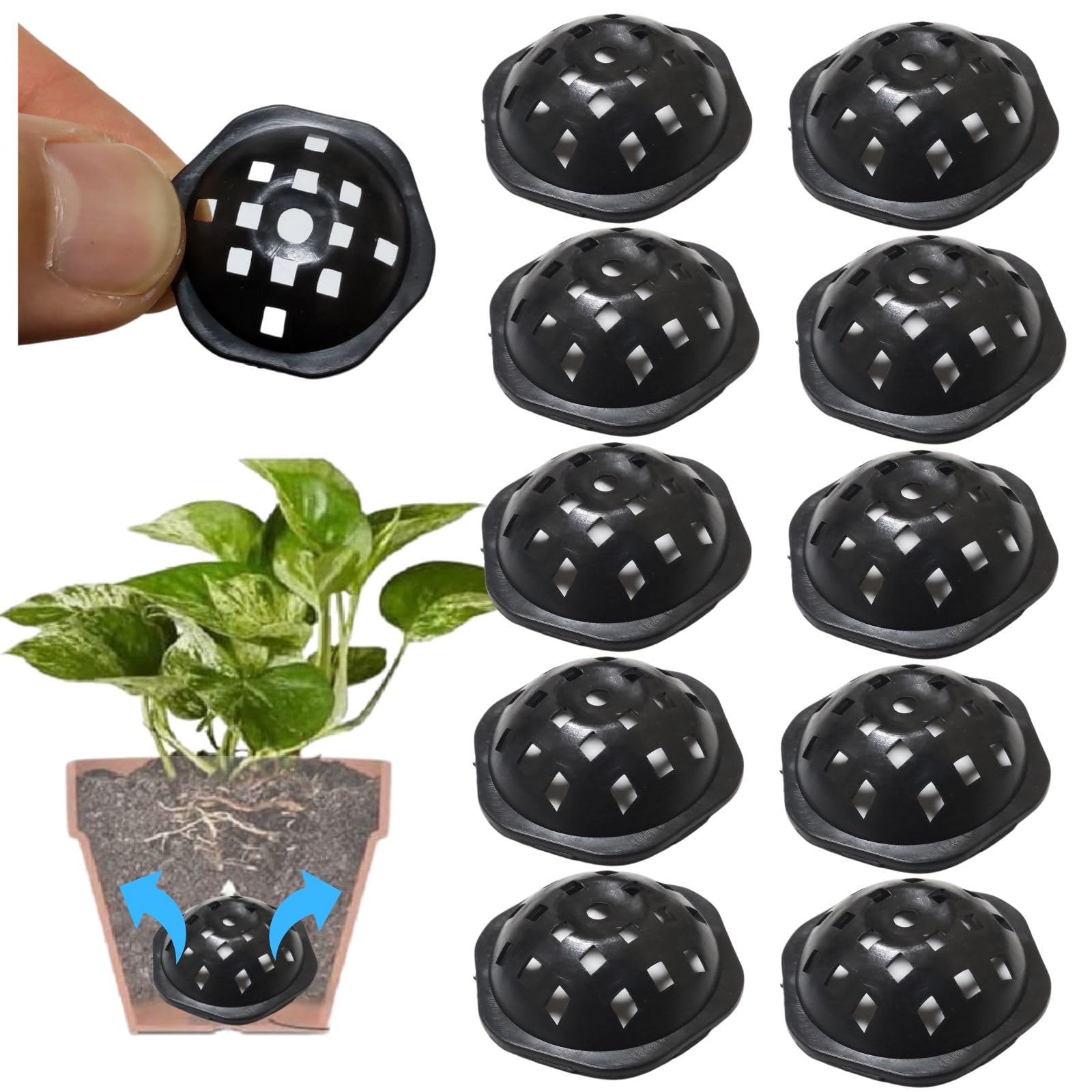 Amazon.co.jp: Leap Raupe 鉢底ネット 立体 丸 直径3.1cm 10枚 : DIY