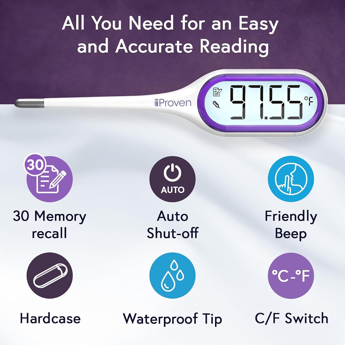 Wireless Bluetooth Smart Thermometer & Fertility Tracker view 4