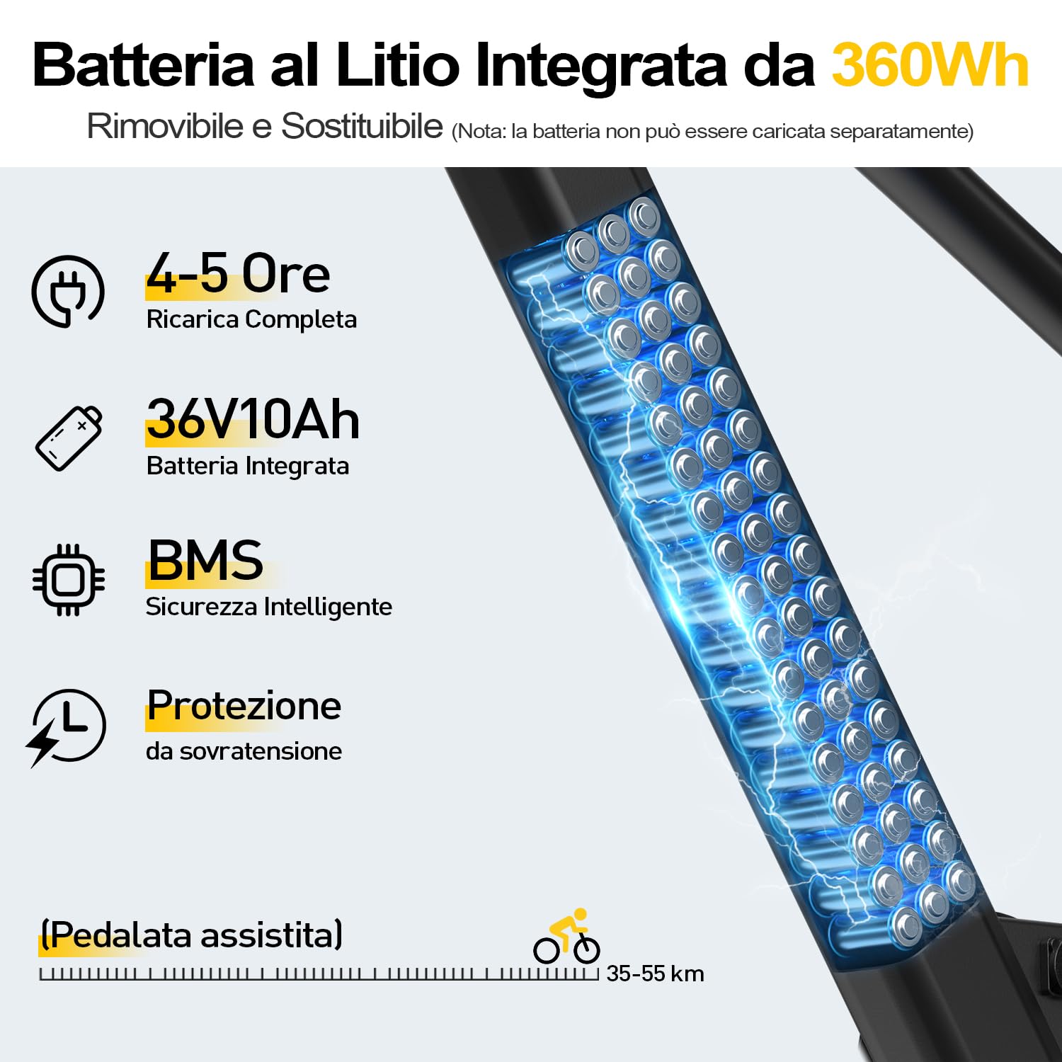 E Bike Herren mit 36V 10Ah Batterie, 7-Gang Getriebe mit LCD-Display, 250W Motor & 25km/h, 80km Langstrecke, 24/26 Zoll Pendler Elektrofahrrad für Erwachsene (26 Zoll GT300 Black)