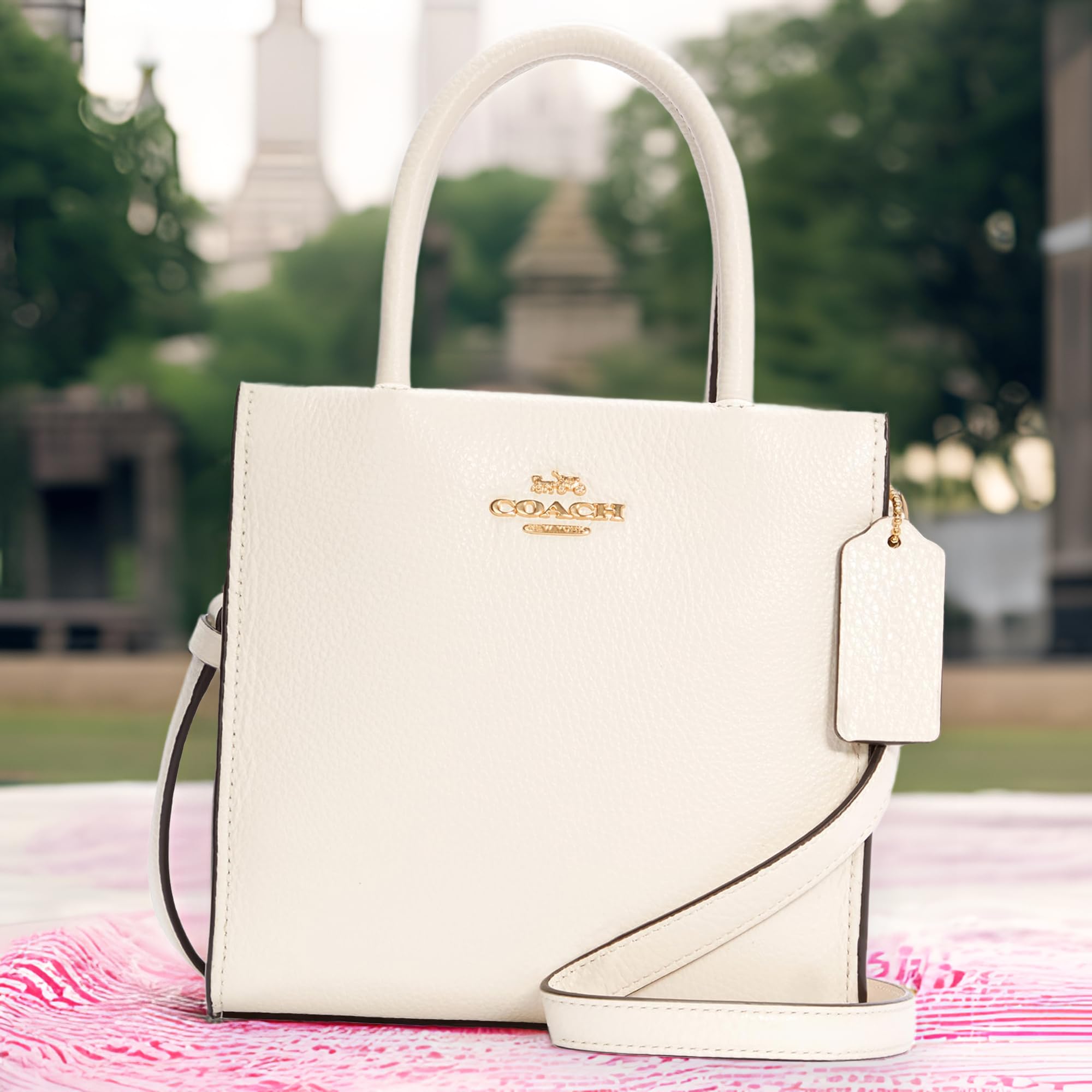 Coach Mini Cally Crossbody, Chalk