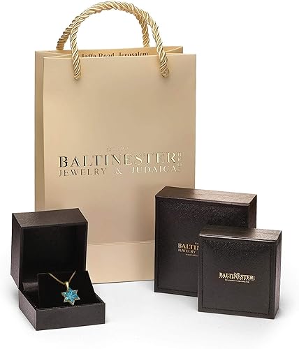 Miniatura 7 de Jewelry, Solid 14k Gold Jewish Jewelry Pendant Blue Crystal Evil Eye Protection Charm Necklace for Women & Men Spiritual Amulet Good Luck Jewelry