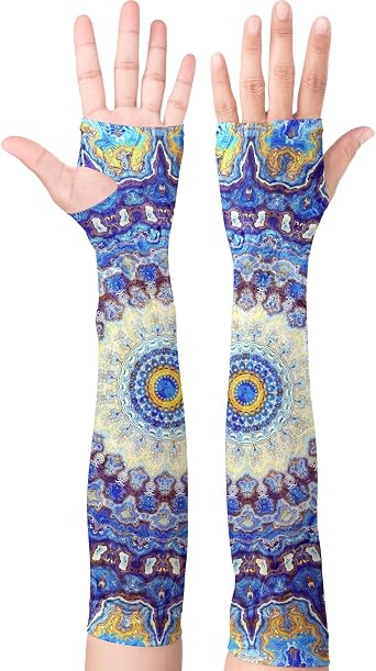 YPHCDO Gardening Sleeves for Women Sun Protection Cooling Arm Sleeves | Breathable Anti-Scratch Protective Sleeves Outdoor Sports
