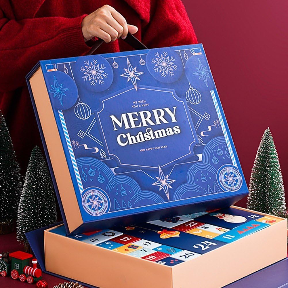 Amazon.co.jp: アドベントカレンダー 2024 箱 手作り 24枚セット