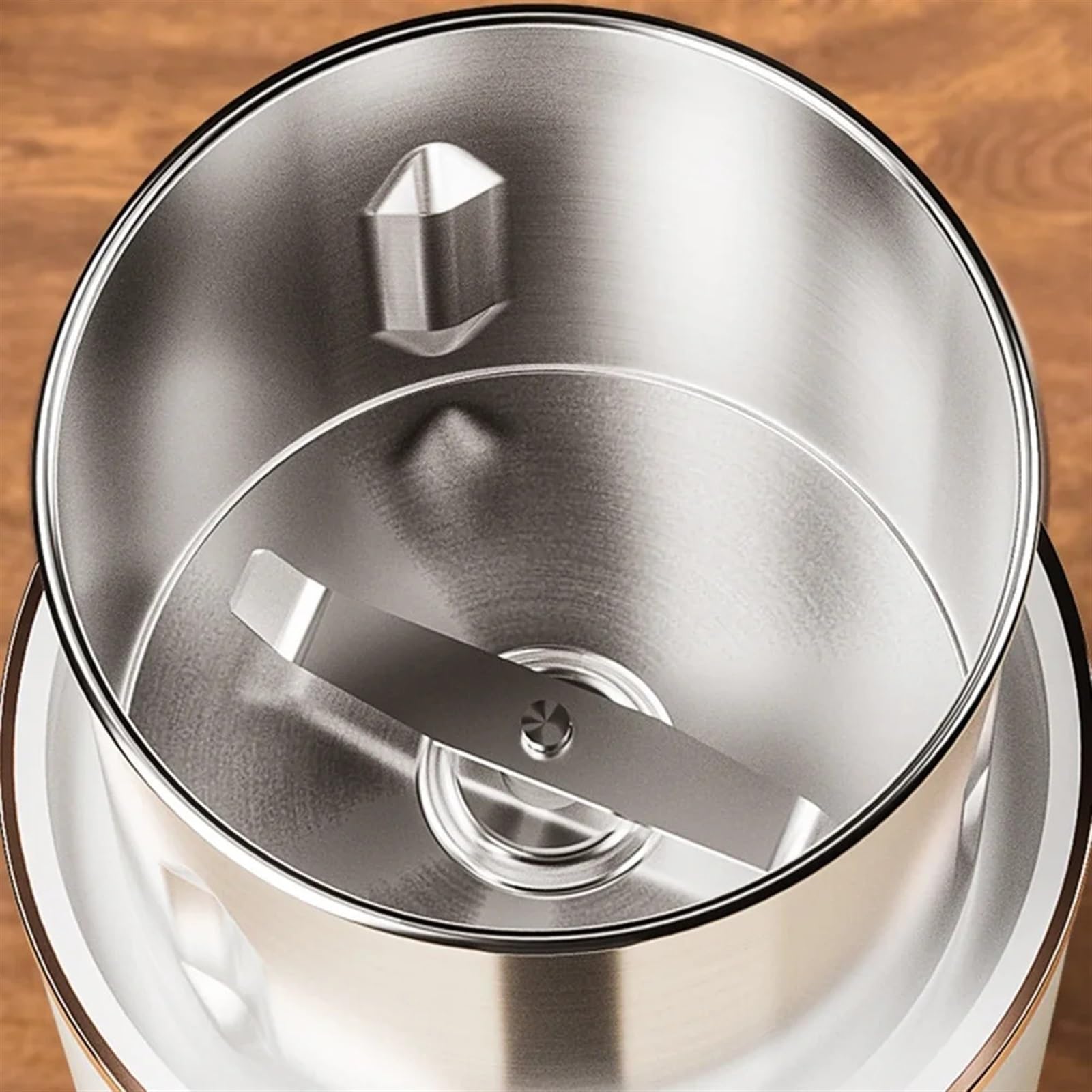 Molinillo de Cereales Portátil, Molinillo de café eléctrico, molinillo de especias, procesador de alimentos, licuadora de cocina, mezclador de granos, taza extraíble, lavable, gran capacidad 220 ml pa