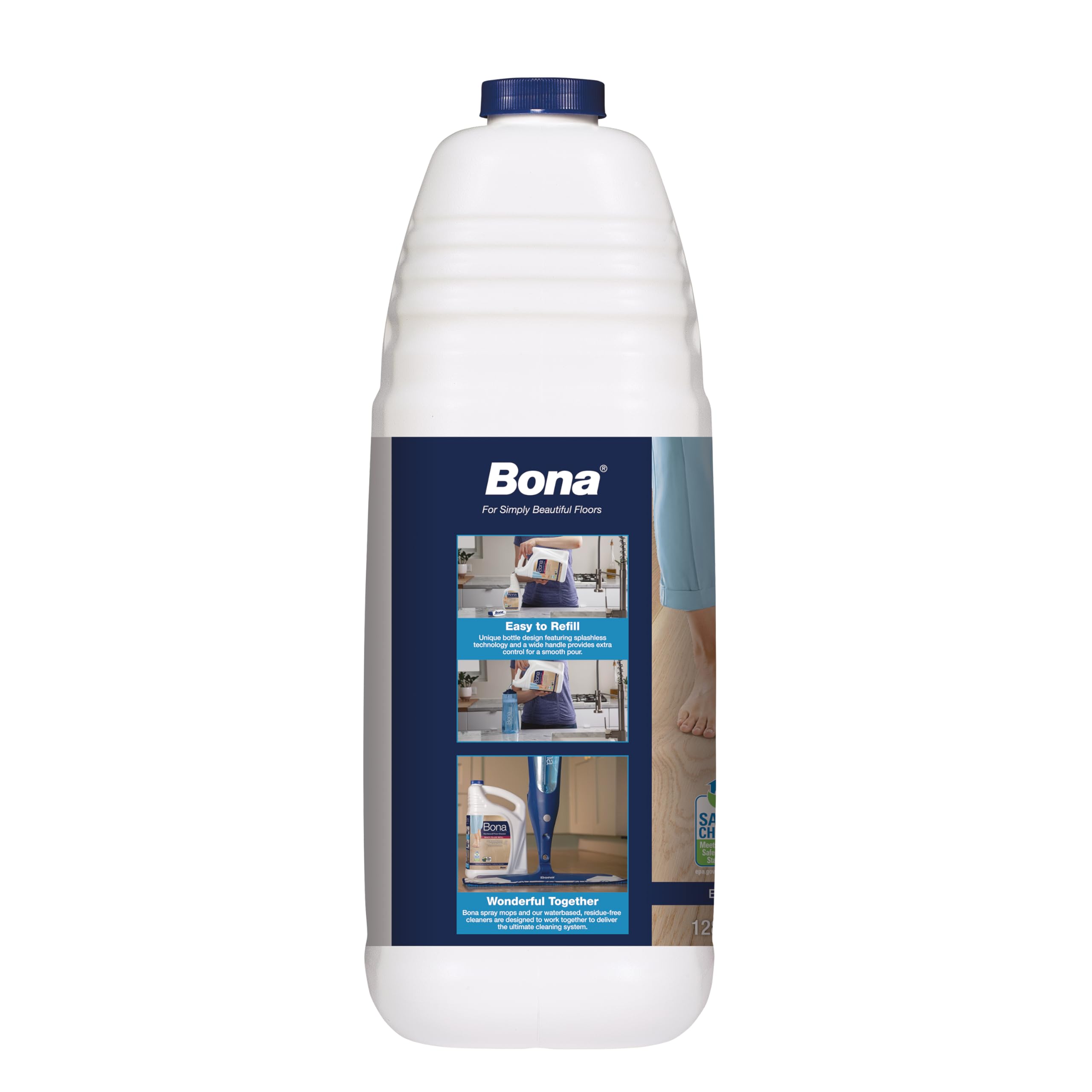 128 fl oz Unscented Hardwood Floor Cleaner Refill K6542