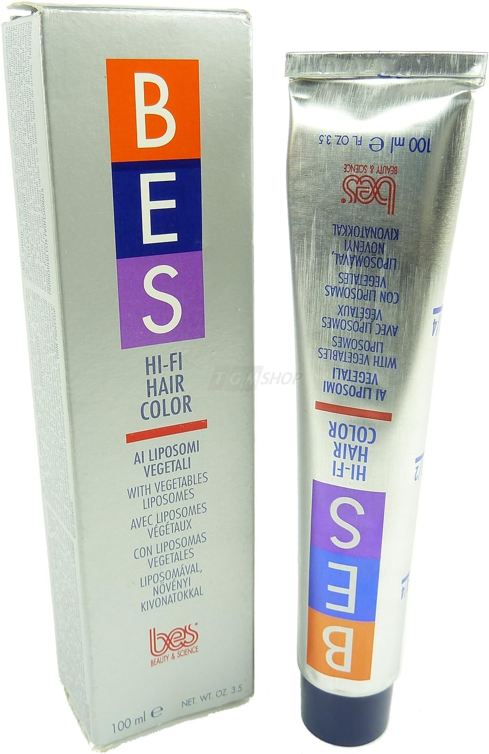 HI FI COLOR WITH VEGETABLES LIPOSOMES 3.5 OZ 100 ML / 2.0 VERY DARK BROWN