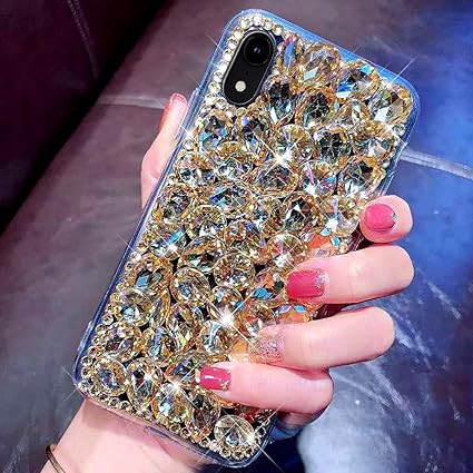 Diamond iphone xr case Clearance