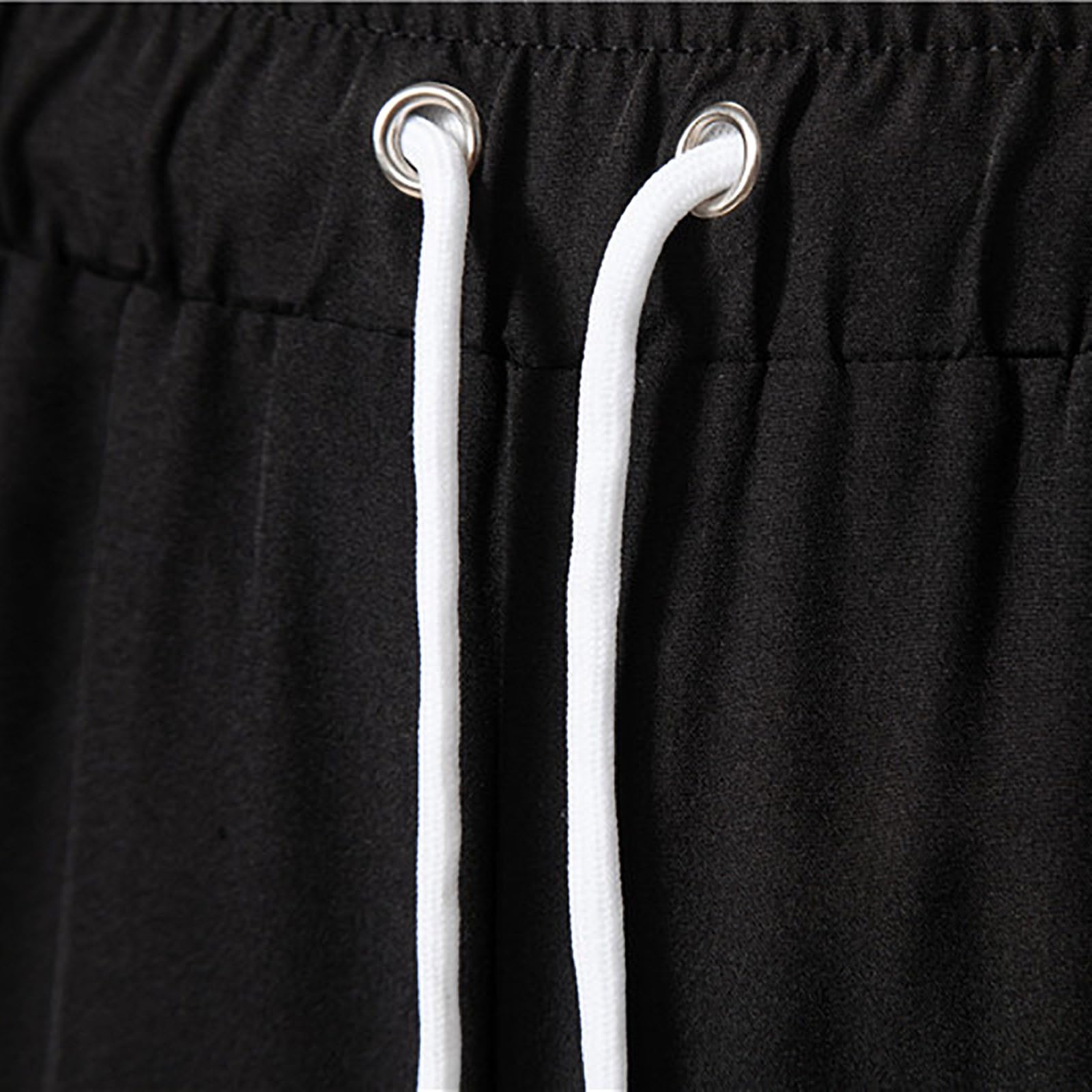 Conjunto genérico de 2 piezas para hombre de algodón camiseta corta manga corta cuello redondo verano casual transpirable suave cómodo ocio vacaciones playa tendencia deporte A16