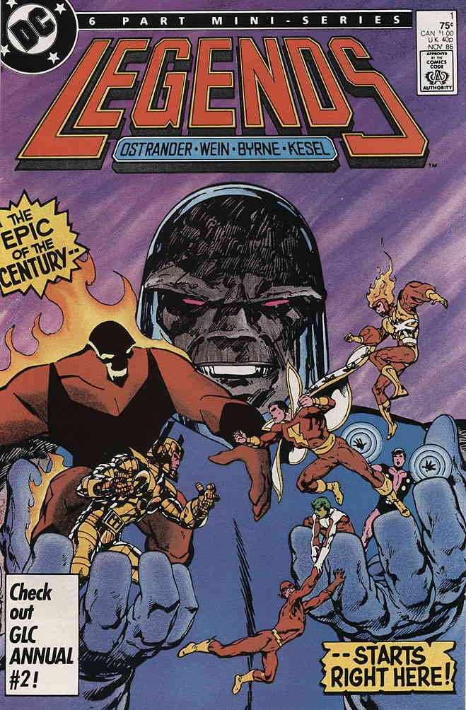 Amazon.com: Legends #1 DC | Comic Book 1st Appearance Amanda