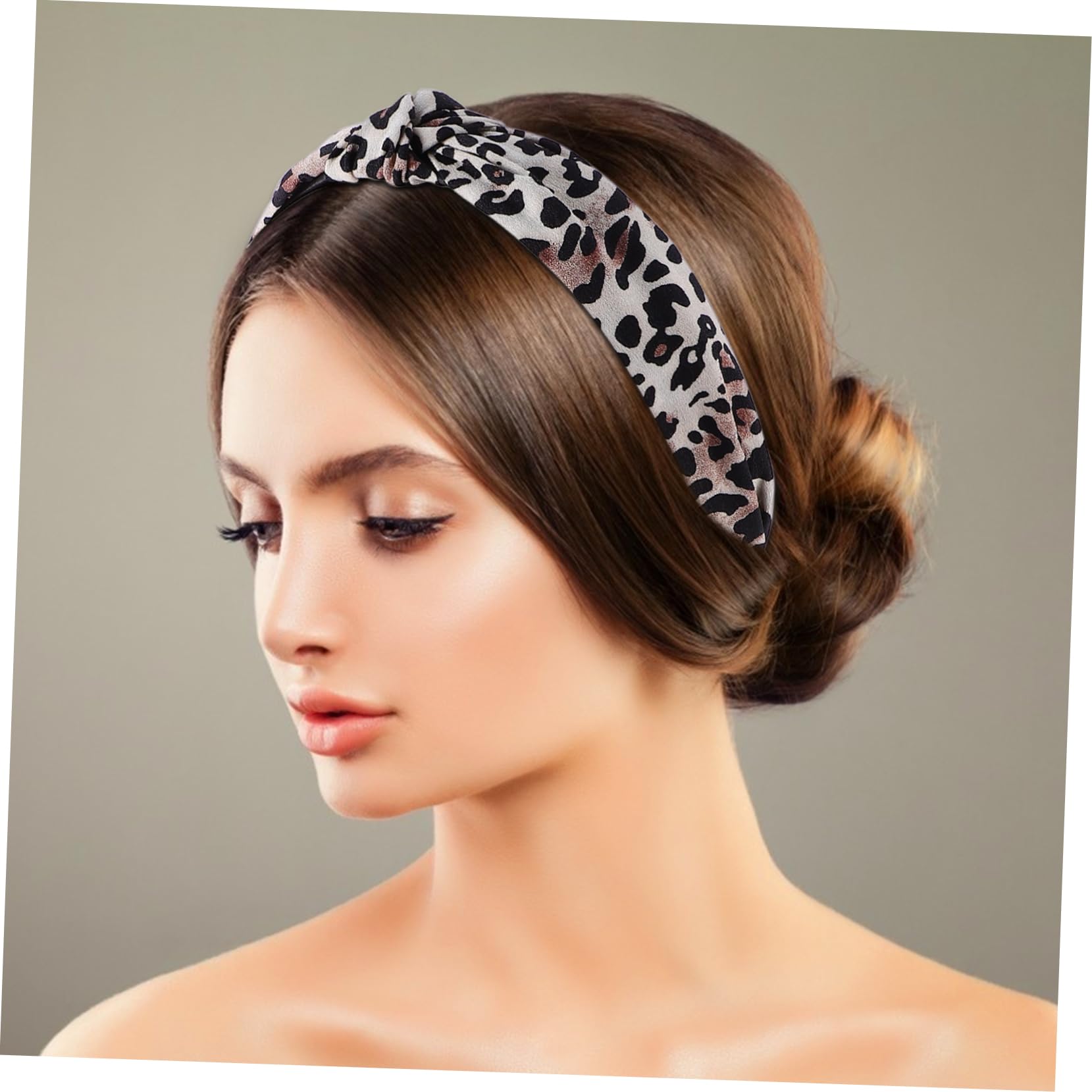 12pezzi Fasce Larghe Leopardate Per Donne e Ragazze Design Alla Moda Accessori Per Comfort e Stile Per Occasioni Quotidiane e Feste
