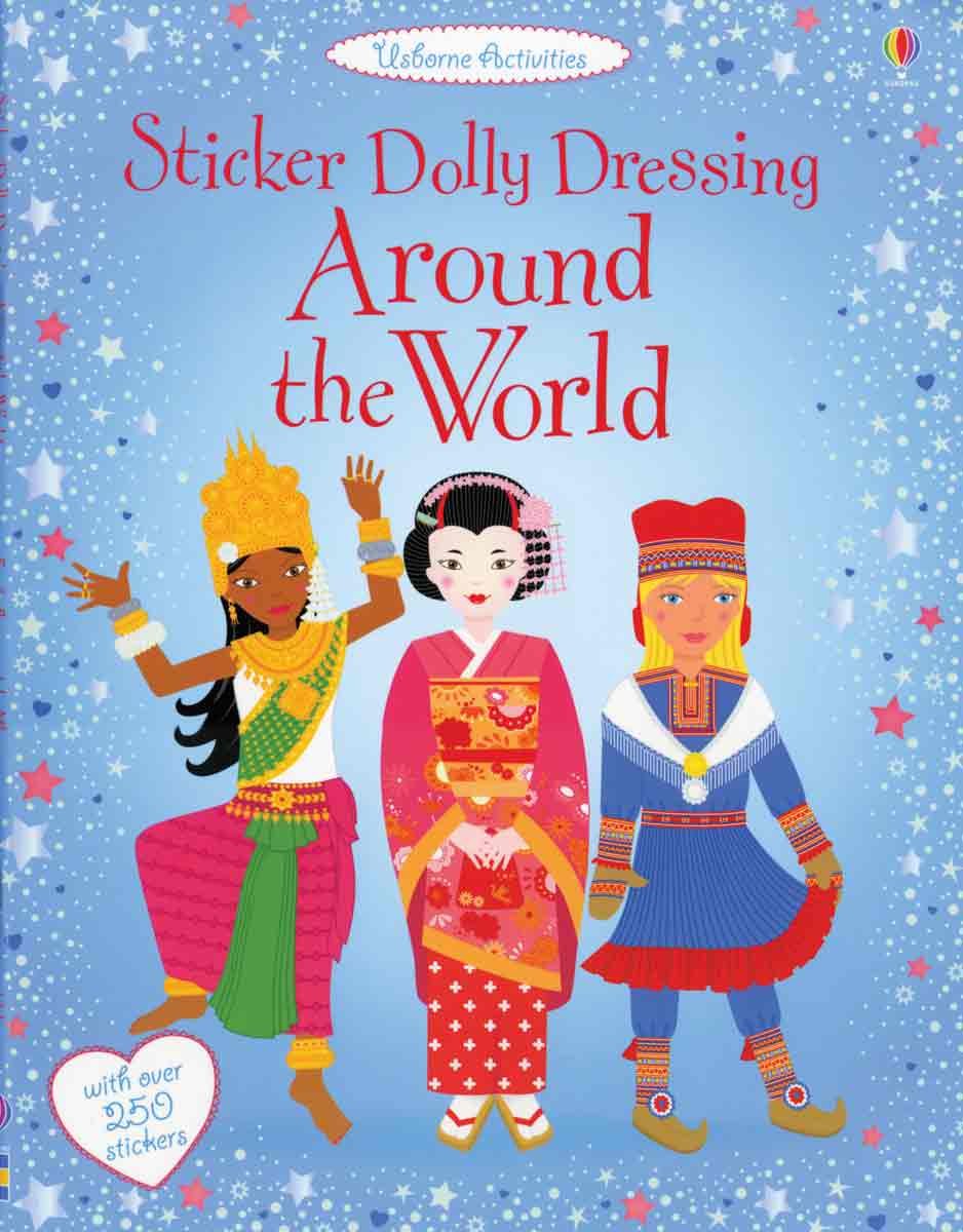 Sticker Dolly Dressing Around the World