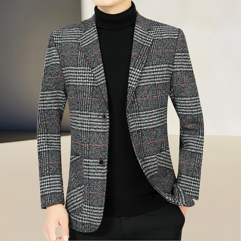 Men's Spring Autumn Casual Wrinkle-Resistant Blazer