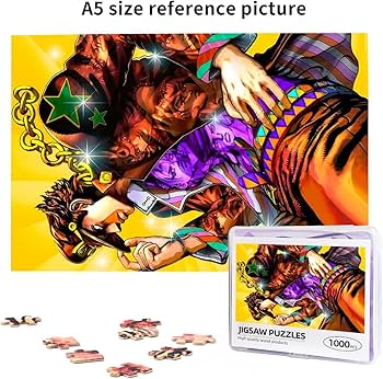 【希少】ジョジョの奇妙な冒険　1000ピース　パズル Amazon | Asamike パズル かわいい アニメ ジョジョの奇妙な冒険