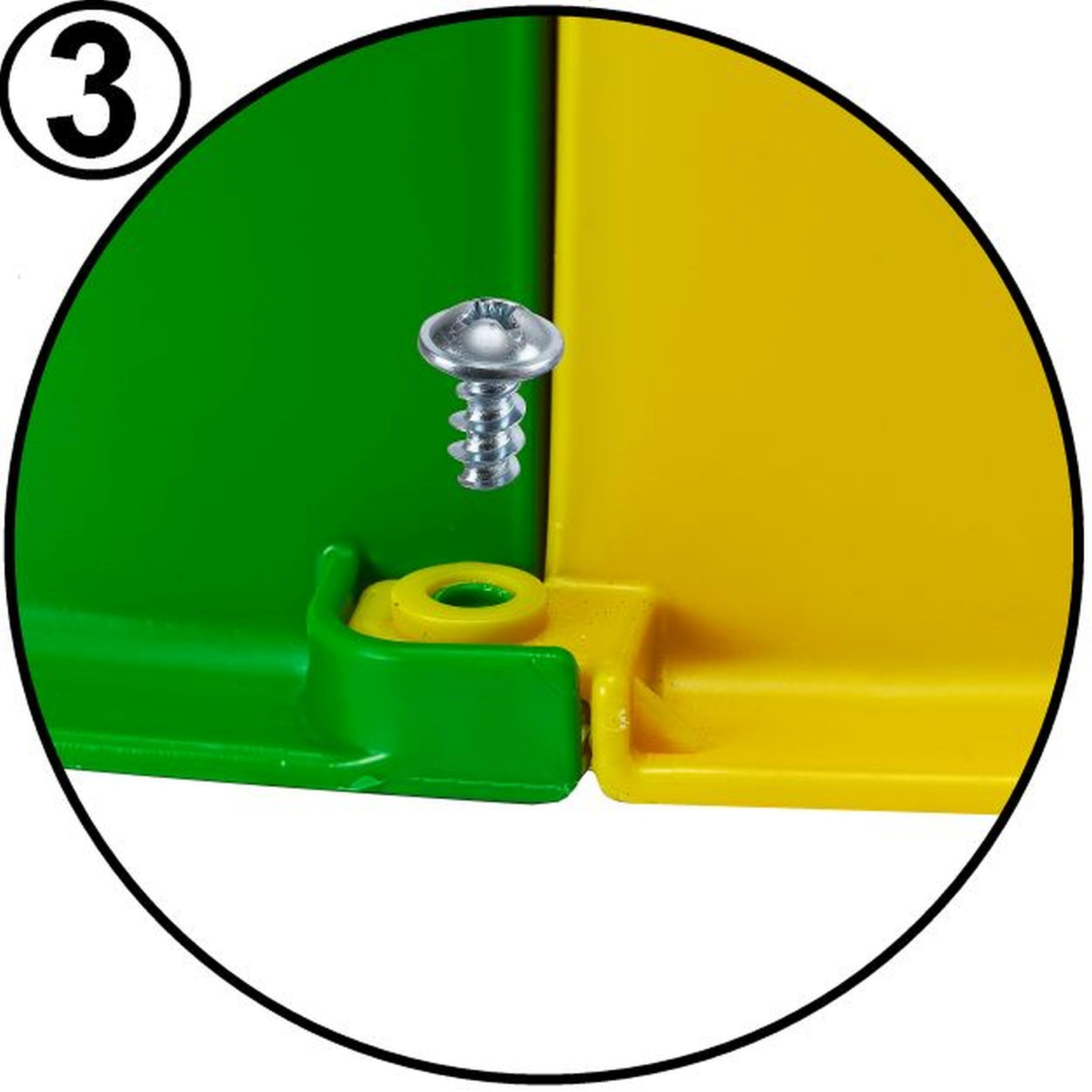 BURI - Sabbiera Premium in plastica 150 x 150 x 20 cm, Colorata, Made in Germany – Robusta sabbiera per il giardino, giocattolo per bambini per giocare con sabbia o ghiaia, molto stabile e di alta