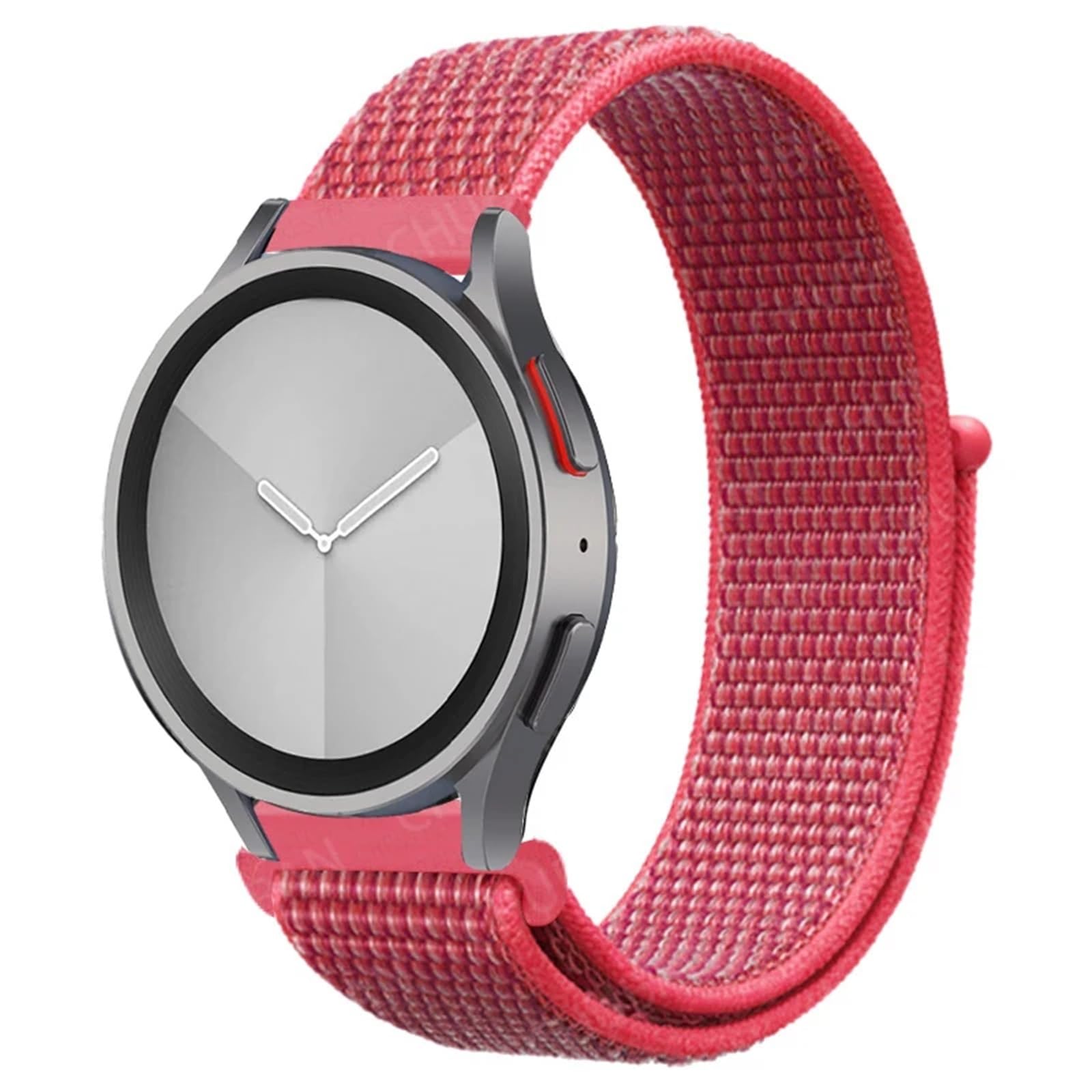 Correa deportiva de nailon rosa de 20 mm para entrenar con tu Galaxy Watch 5 7