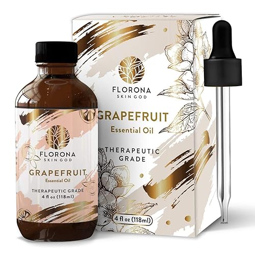 Florona Aceite esencial de romero 100 puro y natural 4 onzas líquidas romero de grado terapéutico para el crecimiento del cabello la piel y las uñas