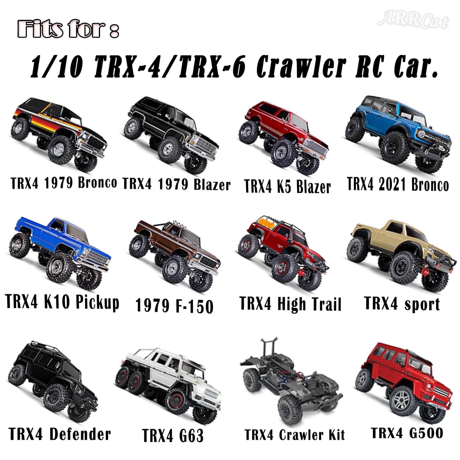 Brass Caster Blocks Protal Drive C Hub Carrier Upgrades Part for TRX-4/TRX-6 Crawler RC Car,ARRCat Brass Caster Blocks Protal Drive C Hub Carrier,Black