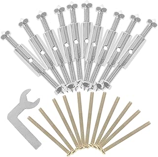 BUTIFULSIC 10pcs Type 86 Cassette Restoration Hotfix Tool Electrician Tool Universal Cassette Repairer Screw and Socket Cassette Siding Tool Wall Plate Screws Switch Box Metal Wall Box