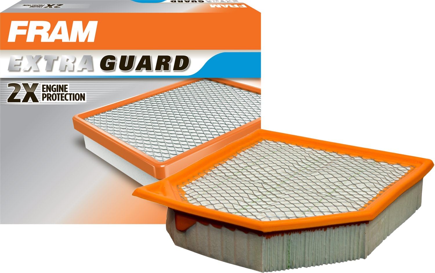 FRAM Extra Guard Flexible Engine Air Filter Replacement, Easy Install w/Advanced Engine Protection and Optimal Performance, CA10786 for Ford Mustang 2007-2010
