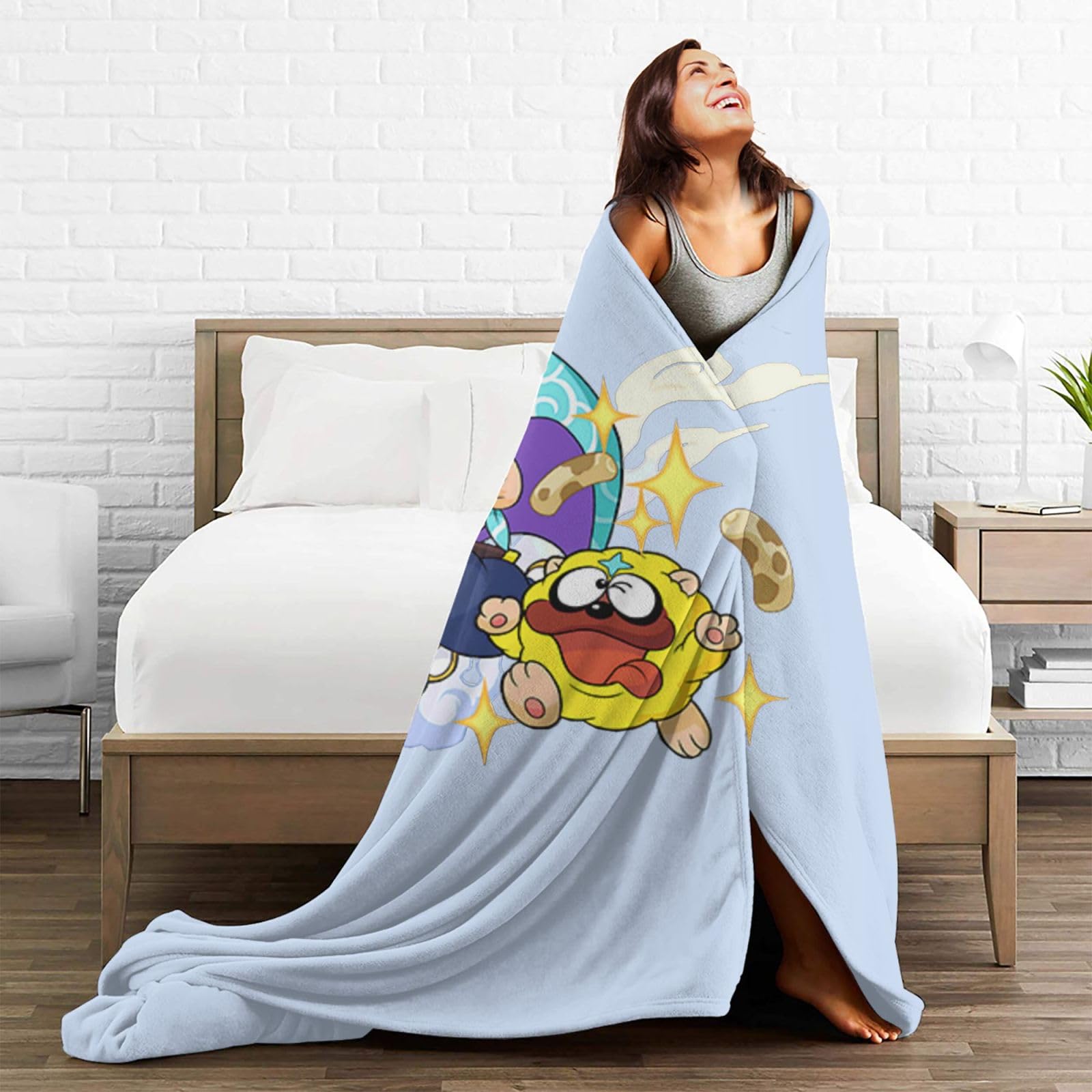 Amazon｜写真 忍者ハットリくん (3) ブランケット 昼寝ブランケット