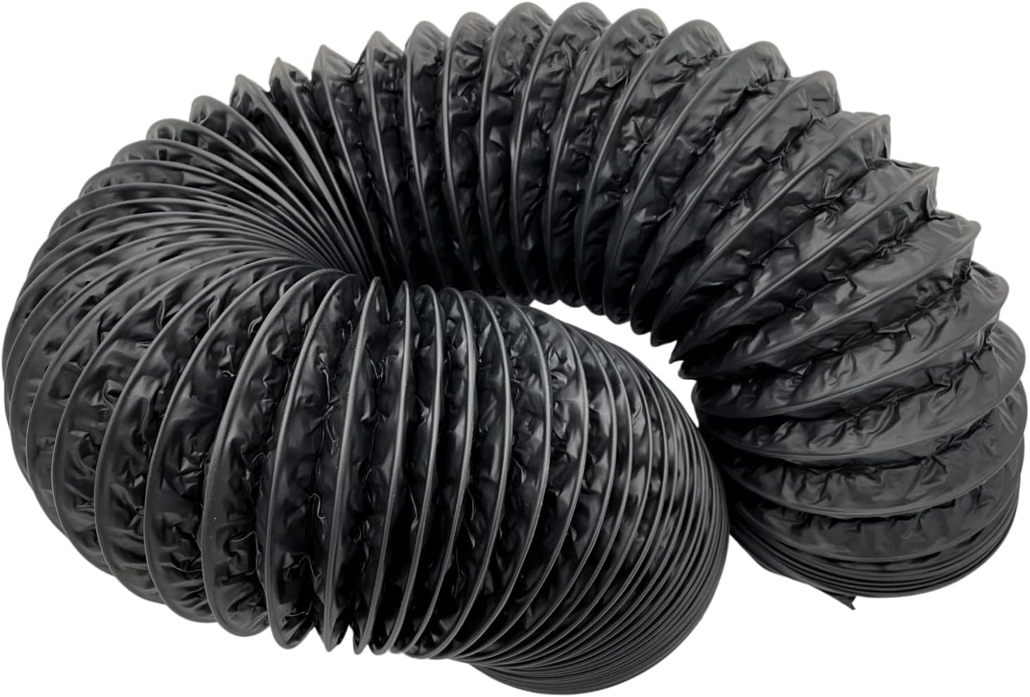 AirTechUK Combi Ducting 100mm Dia 4" Black Flexible Ducting for