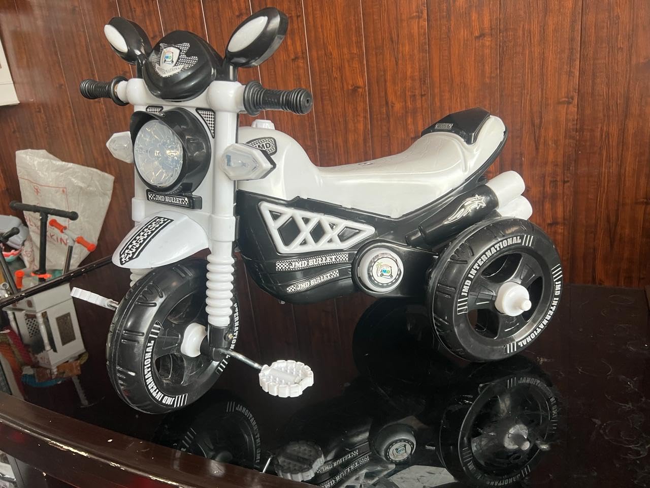 See full amazon price history chart for DA BULL INTERNATIONAL Bullet Bike Baby Trikes Ride-On Trikes & Baby Tricycles with Music and Lights for 2-5 Years | Birthday Gift for Boy & Girl Kids (White) DA BULL INTERNATIONAL Bullet Bike Baby Trikes Ride-On Trikes & Baby Tricycles with Music and Lights for 2-5 Years | Birthday Gift for Boy & Girl Kids (White) (B0D3XH85WR) Amazon Price History, Amazon Price Tracker