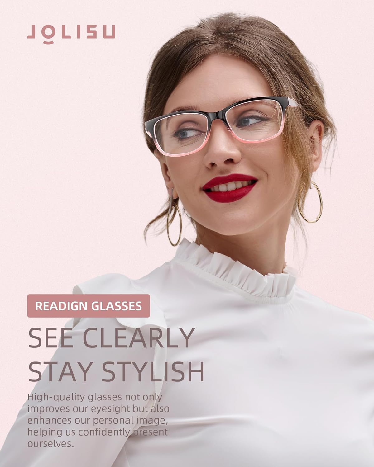 5 Pack Reading Glasses for Women/Men - Fashion Blue Light Readers Computer Eyeglasses W/Spring Hinge&Case(2.0) - Image 4