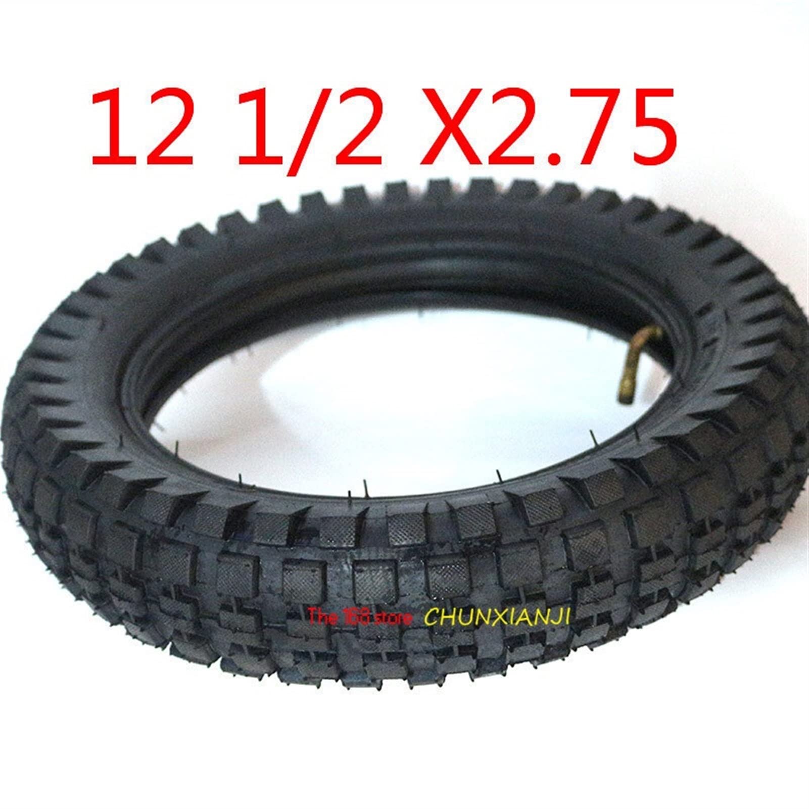 Camera d'Aria, Camere d'Aria Monopattino 12 1/2 x 2,75 Pneumatici 12.5 * 2,75 Pneumatico o della Camera Tubo da 49cc Motociclo Mini Dirt Bike Tire MX350 MX400 Scooter(Inner And Outer Tire)