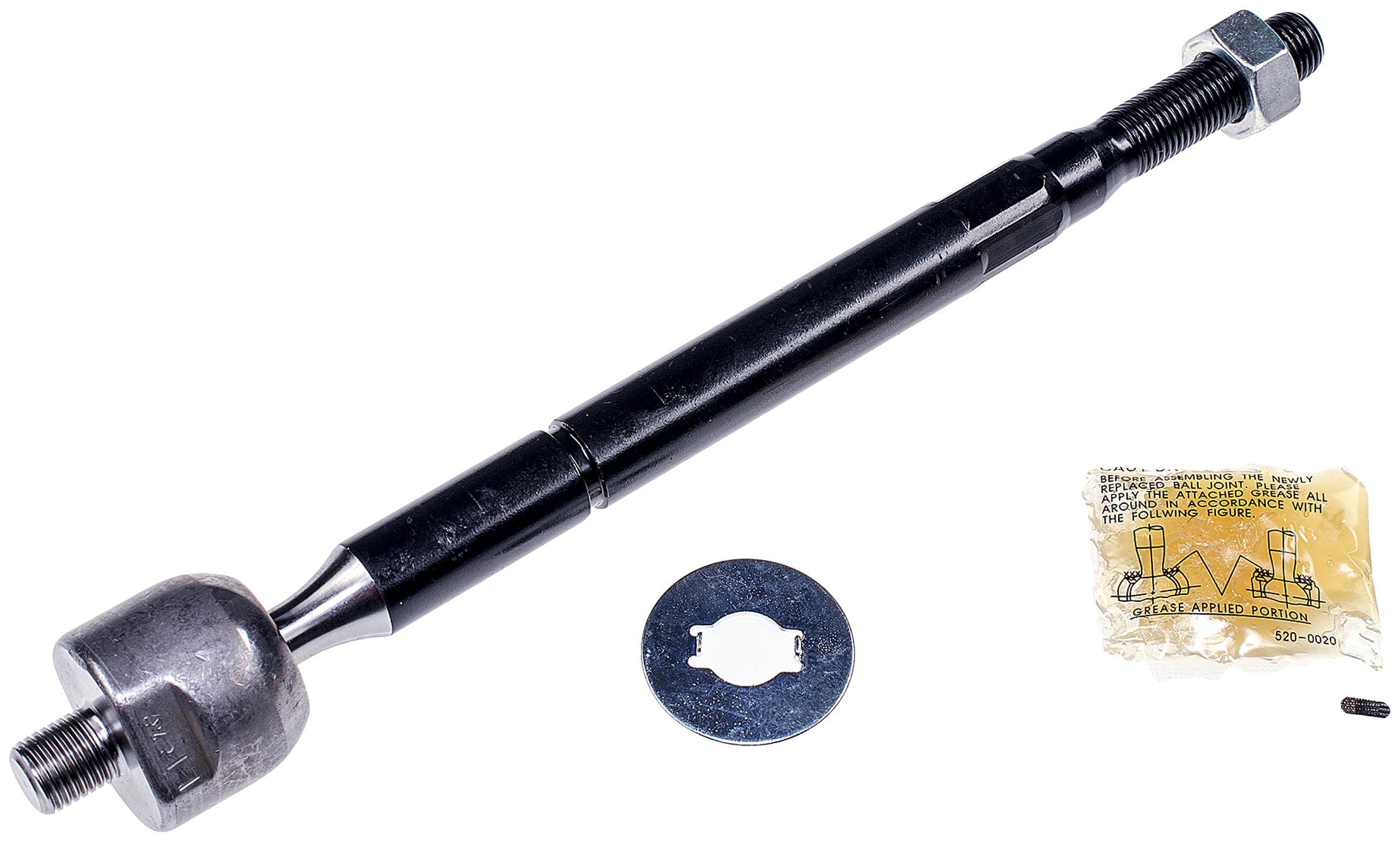 Dorman Premium IS244PR Front Driver Side Inner Steering Tie Rod End Compatible with Select Toyota Models - Tie Rod - Steering Tie Rod End - This steering tie rod end directly replaces the original equipment tie rod on specific vehicle applications. It has undergone an industry-leading evaluation process to ensure smooth, safe operation.