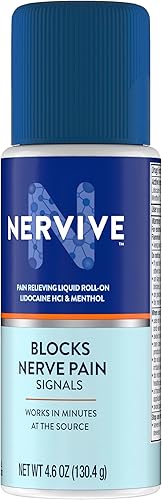 Miniatura 7 de Nervive Rollo para aliviar el dolor, lidocaína rollon, alivio del dolor Nervive para aliviar el dolor, lidocaína tópica, dolor de pies, dolor de