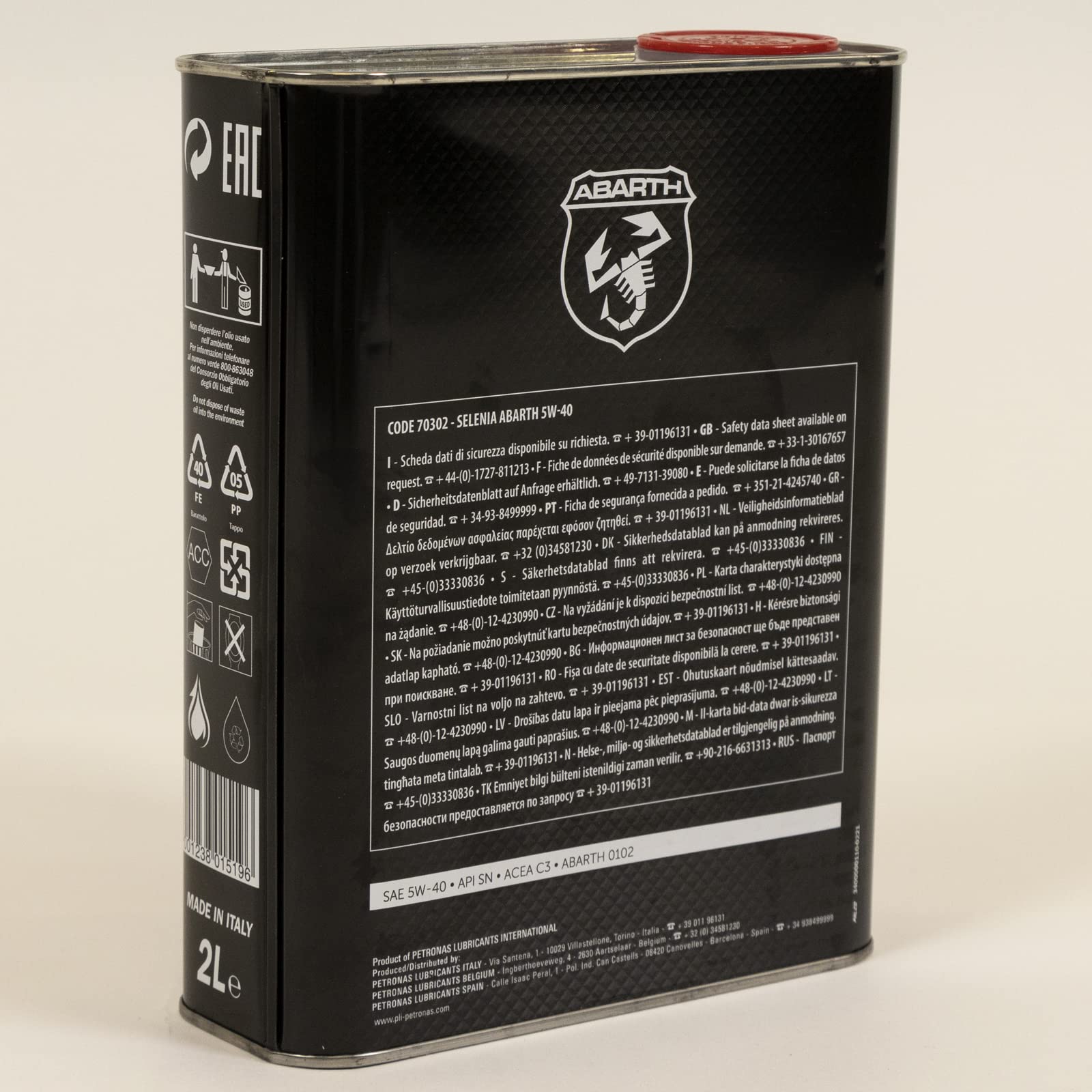 13903701 HUILE SELENIA ABARTH KG2 5W40