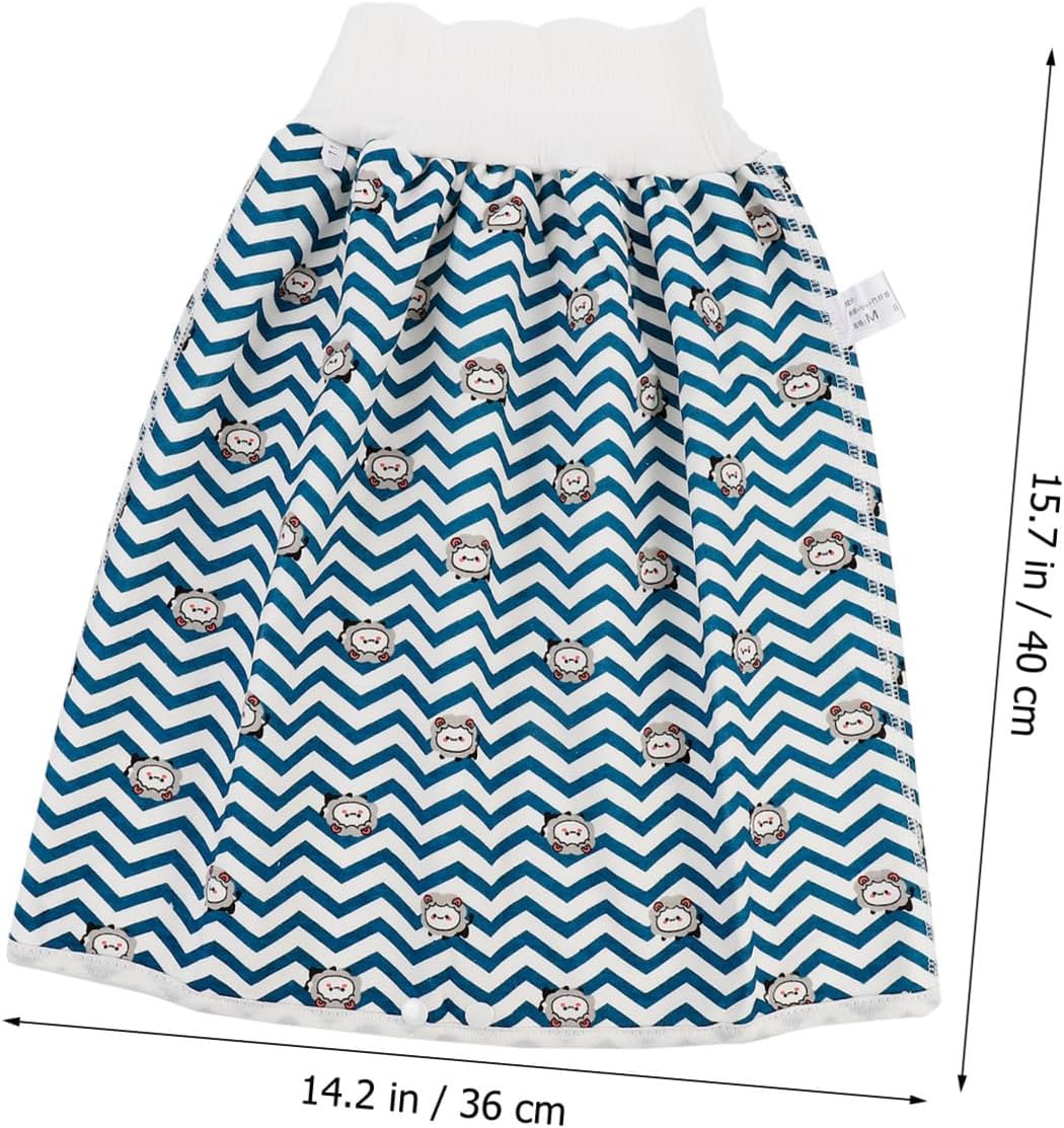 ORFOFE Boy Girl Pants for Wetting Incontinence Diaper Covers Skirt Training Pants Bed Wetting Protection