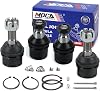 MPLUS 2X Front Upper Lower & Ball Joints For Ford 1992-1997 F250 4WD; Dana 60 Axle, 1992-1997 F350 4WD, 1999-2016 F250 Super Duty 4WD, 1999-2016 F350 Super Duty 4WD, 1999-2004 F450 Super Duty 4WD