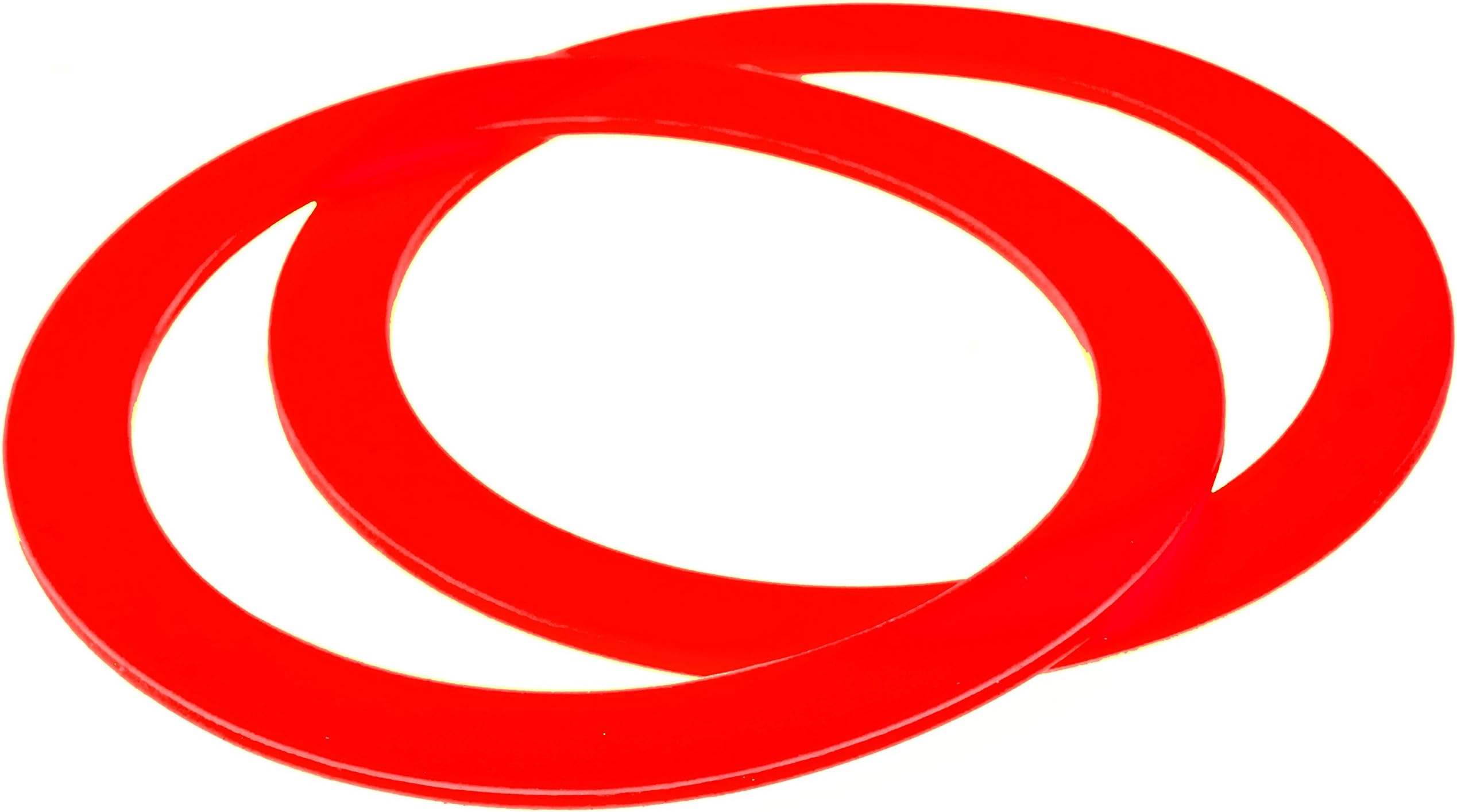 3pcs Flush Valve Seals for Mansfield, Rubber Canister Flush Valve Seal Toilet Tank Gasket