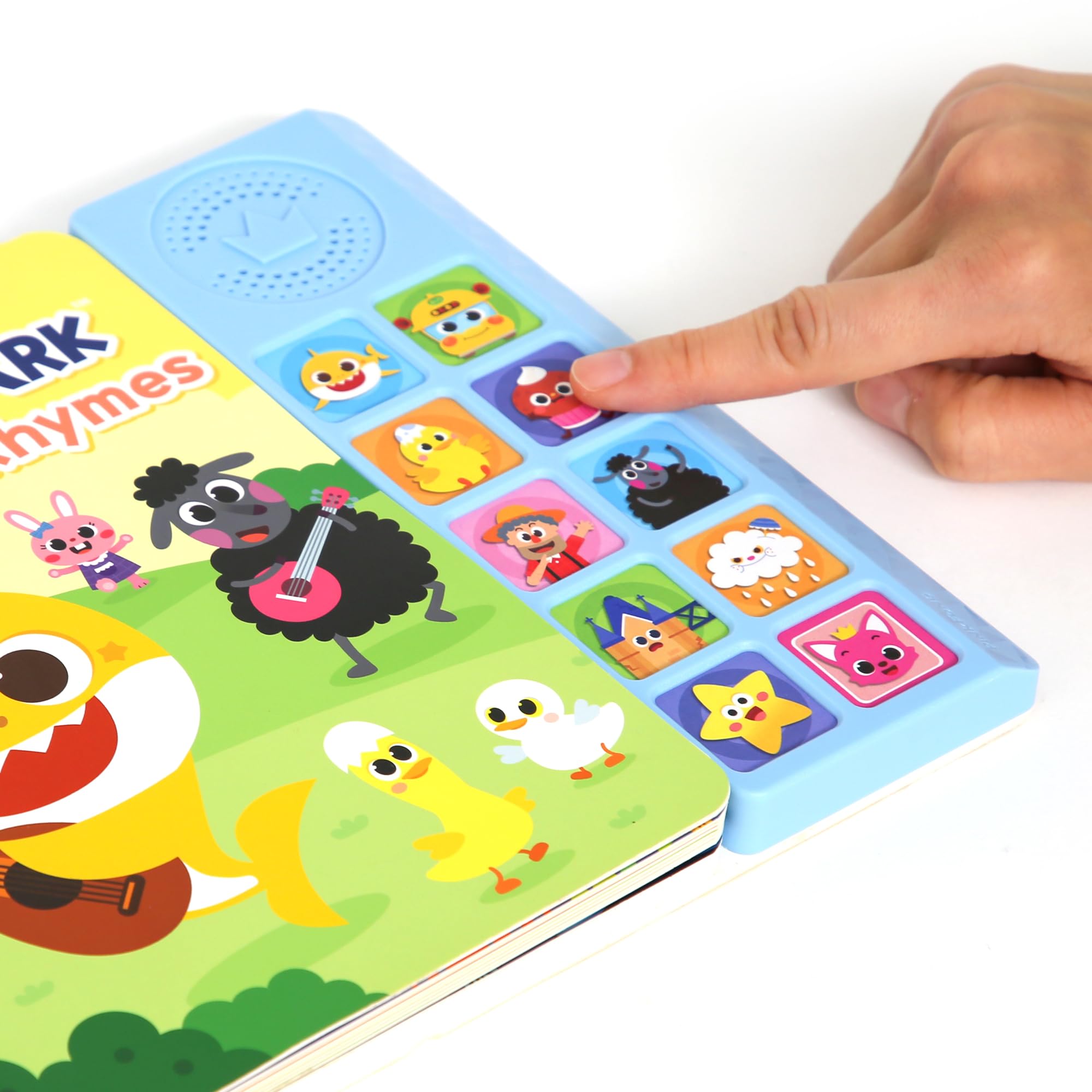 Pinkfong Baby Shark Libro de Sonido de 10 Botones de Canciones, Aprendizaje Temprano e Interactivo para Niños Pequeños, Juguetes Educativos