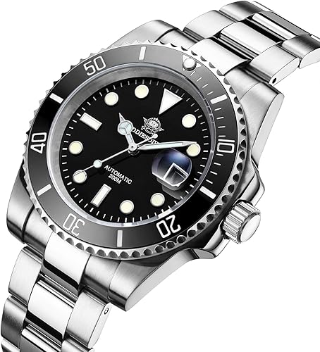 Miniatura 4 de ADDIESDIVE Automatic Dive Watch for Men Steel Band Waterproof Diver 200M Japan NH35A Movement