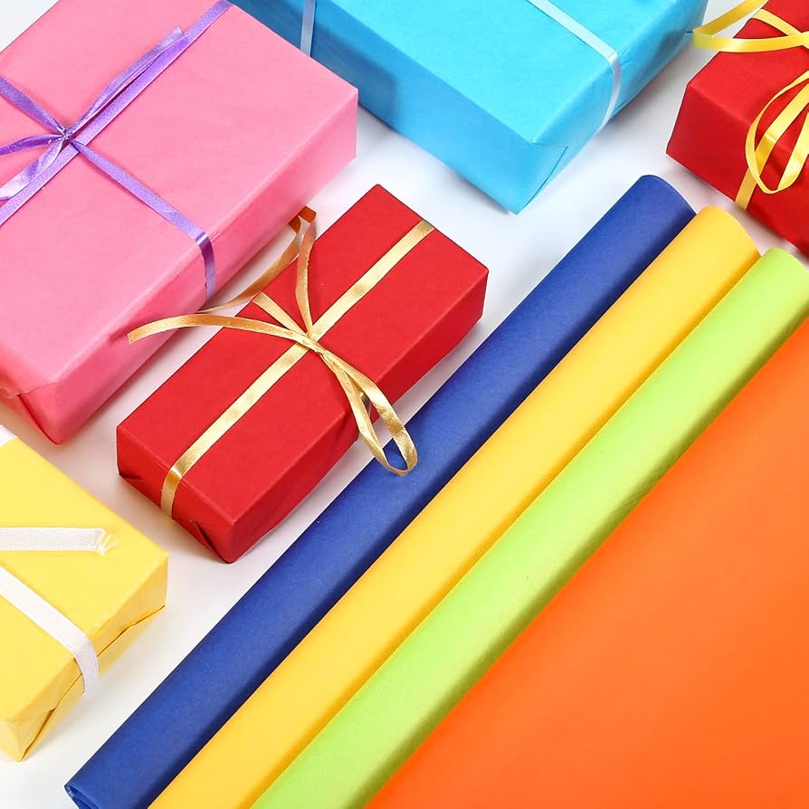 Amazon.co.jp: NALER 薄葉紙 おはながみ 包装紙 フラワー