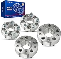 Vista 251 de KAX Espaciadores de rueda 4x4, adaptadores de espaciadores de rueda de 1" con pernos de 1/2" x20, diámetro del cubo de 59 mm, 2 piezas para Xpress
