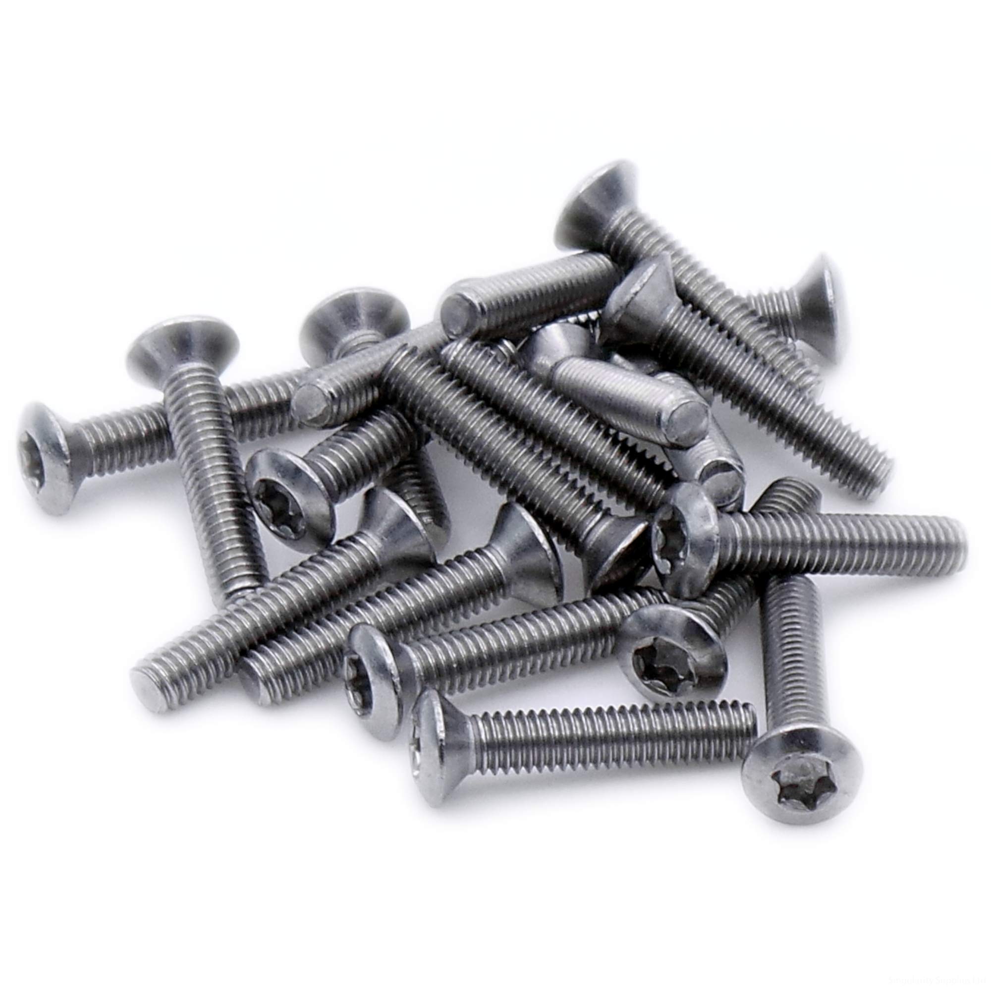 Singularity Supplies M4 (4Mm X 50Mm) Tx Socket Raised Countersunk Machine Screw (Bolt) - Stainless Steel (A2) (Pack Of 20)