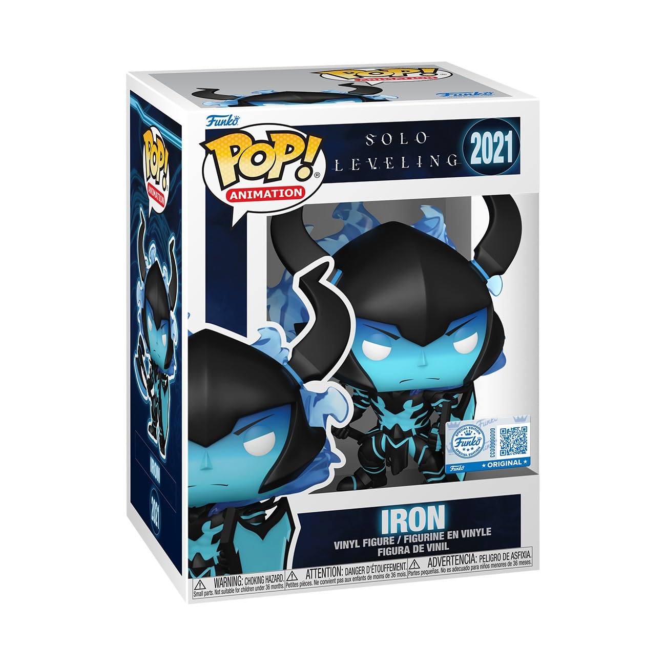 Amazon.com: Funko Pop! Animation: Solo Leveling - Iron - 1/6 Odds
