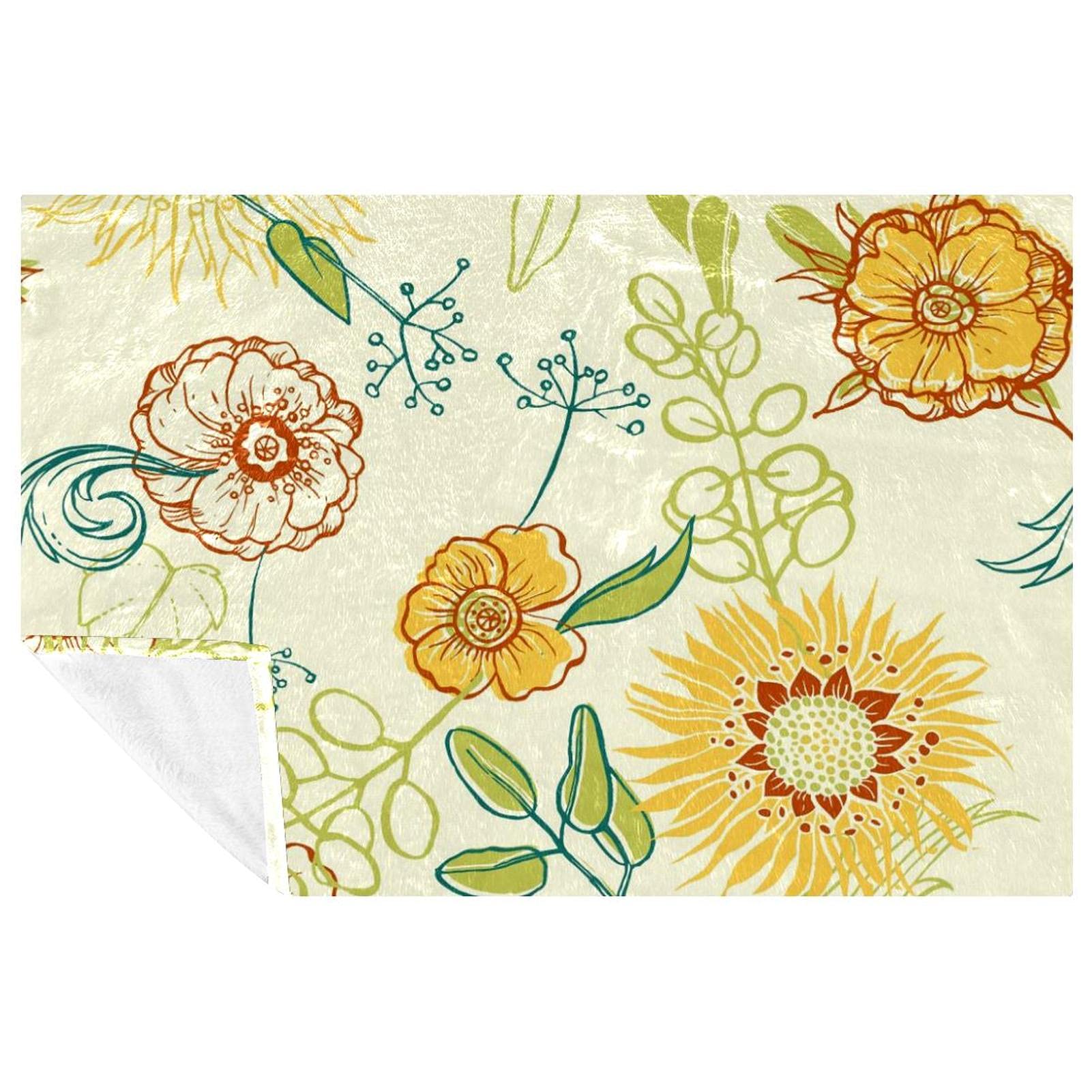 Couverture douce chaude lit canapé pique-nique camping 150x100