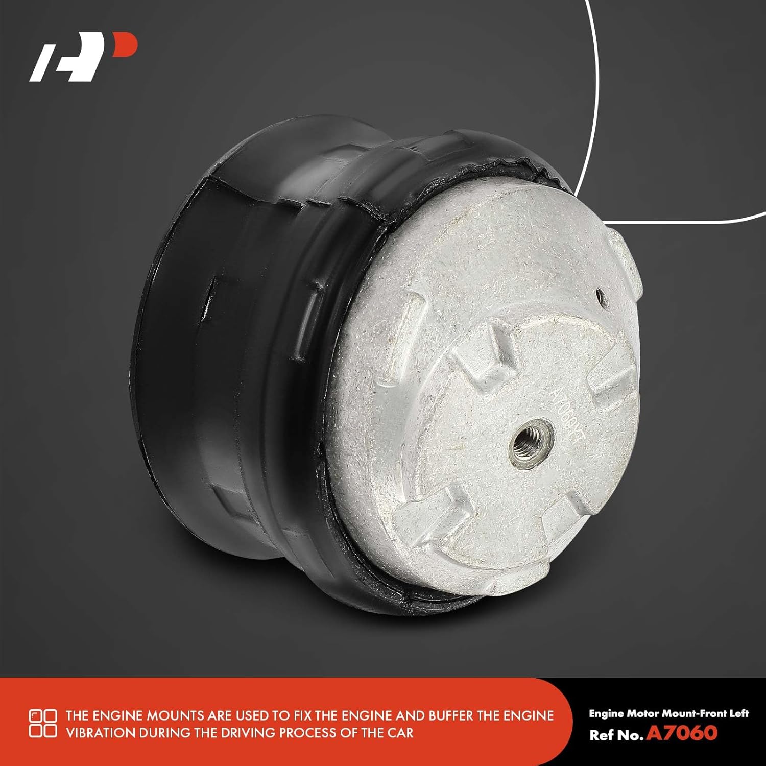 A-Premium 2PCS Front Left and Right Engine Motor Mount Kit Compatible with Mercedes-Benz C220 1994-1996, C230 1997-2000/2002, C280, C43 AMG, E300, SLK230, SLK32 AMG, SLK320, CLK320, CLK430, CLK55 AMG