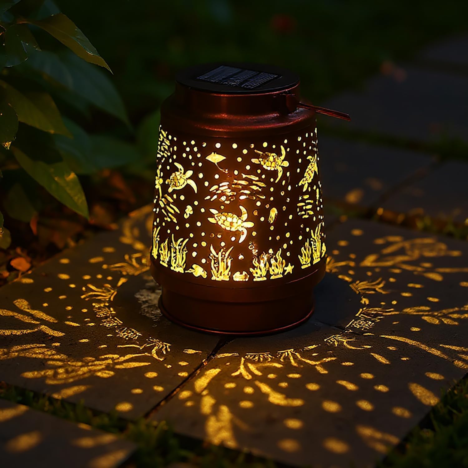 Turtle Solar Lantern Outdoor Turtle Decor Garden Decor Waterproof Light Hanging Solar Lights Yard Decor, Christmas Gifts, Gifts for Women, Gifts for Mom, Gifts for Grandma